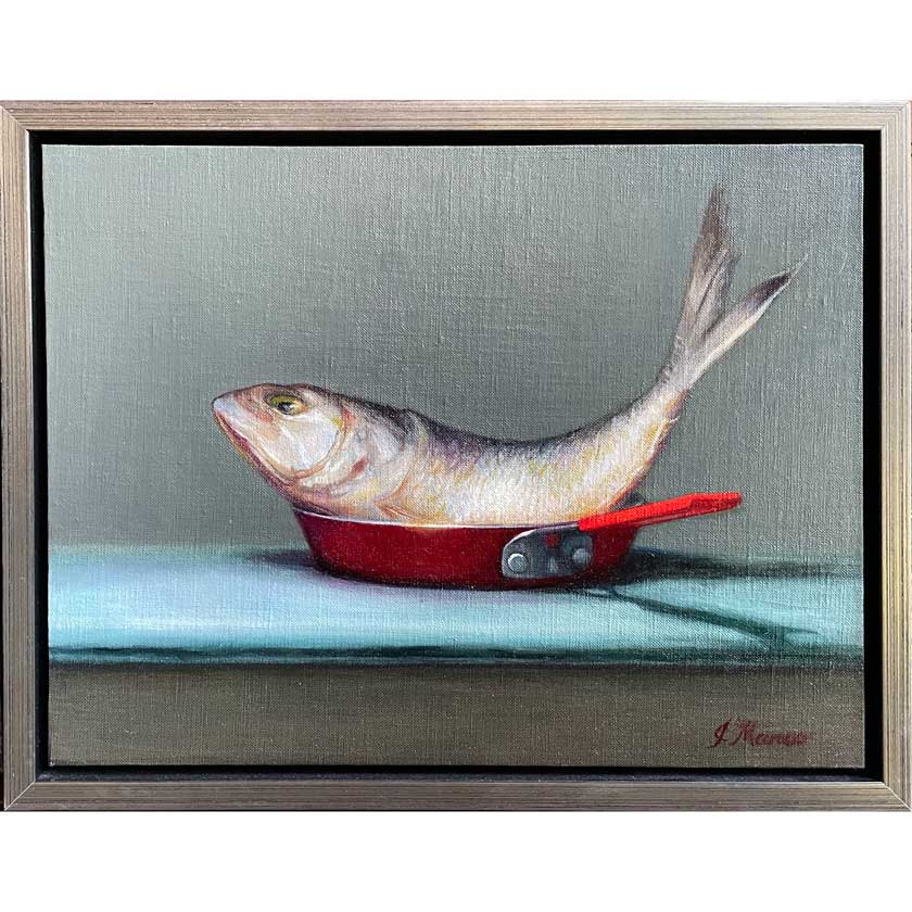 Fish Tale- Oil Painting 11x14