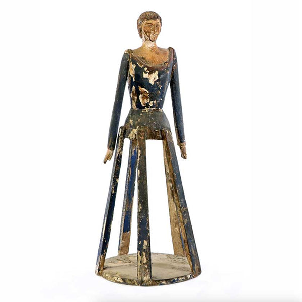 French Antique Santos Cage Doll - DaVallia