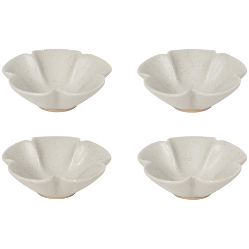 Flower Pinch Bowls Set of 4
