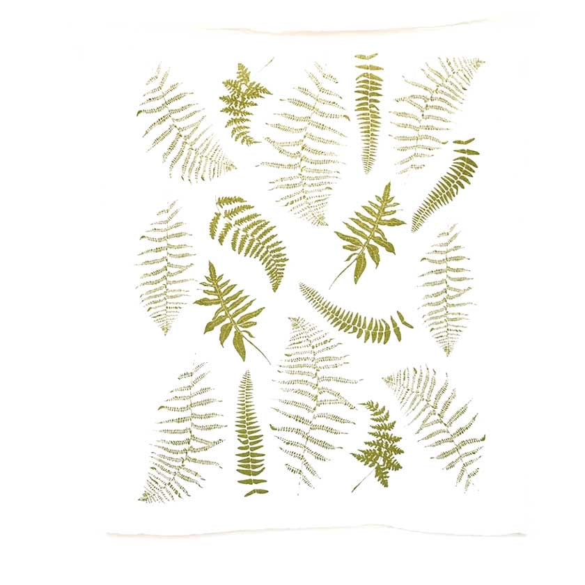 Wild Ferns Tea Towel