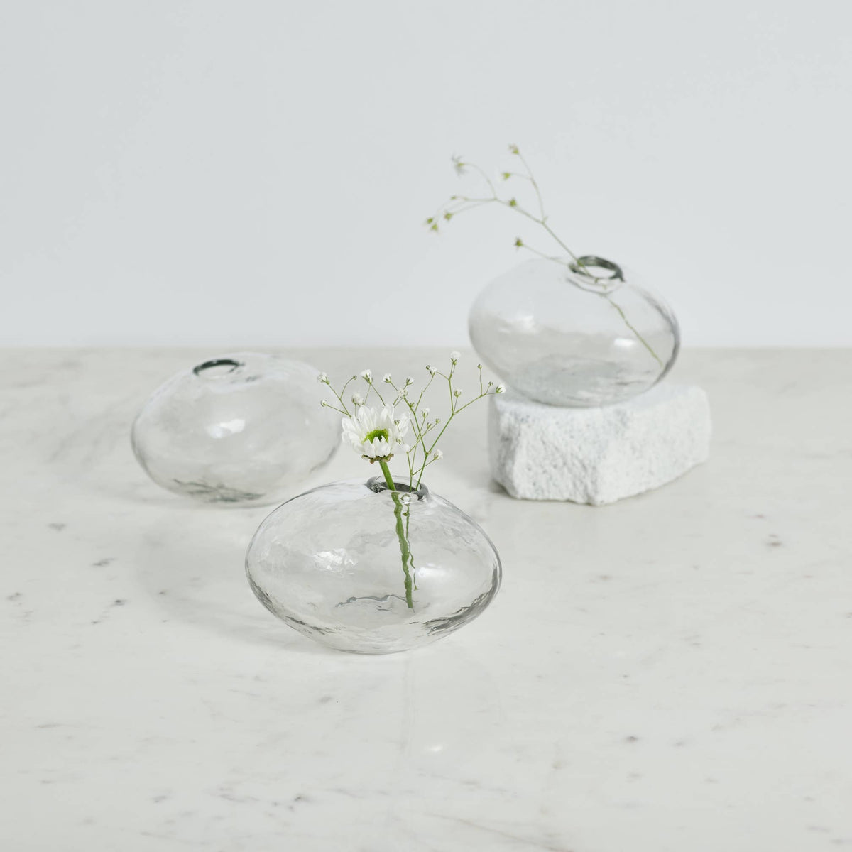 Natura Glass bud Vases