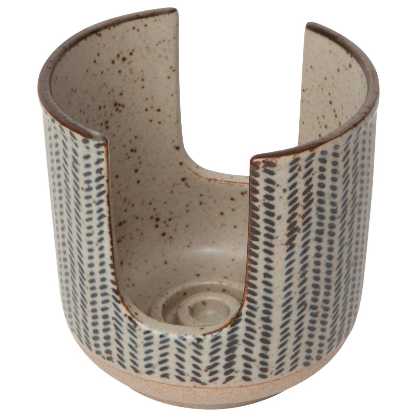 Herringbone Ceramic Sponge Holder