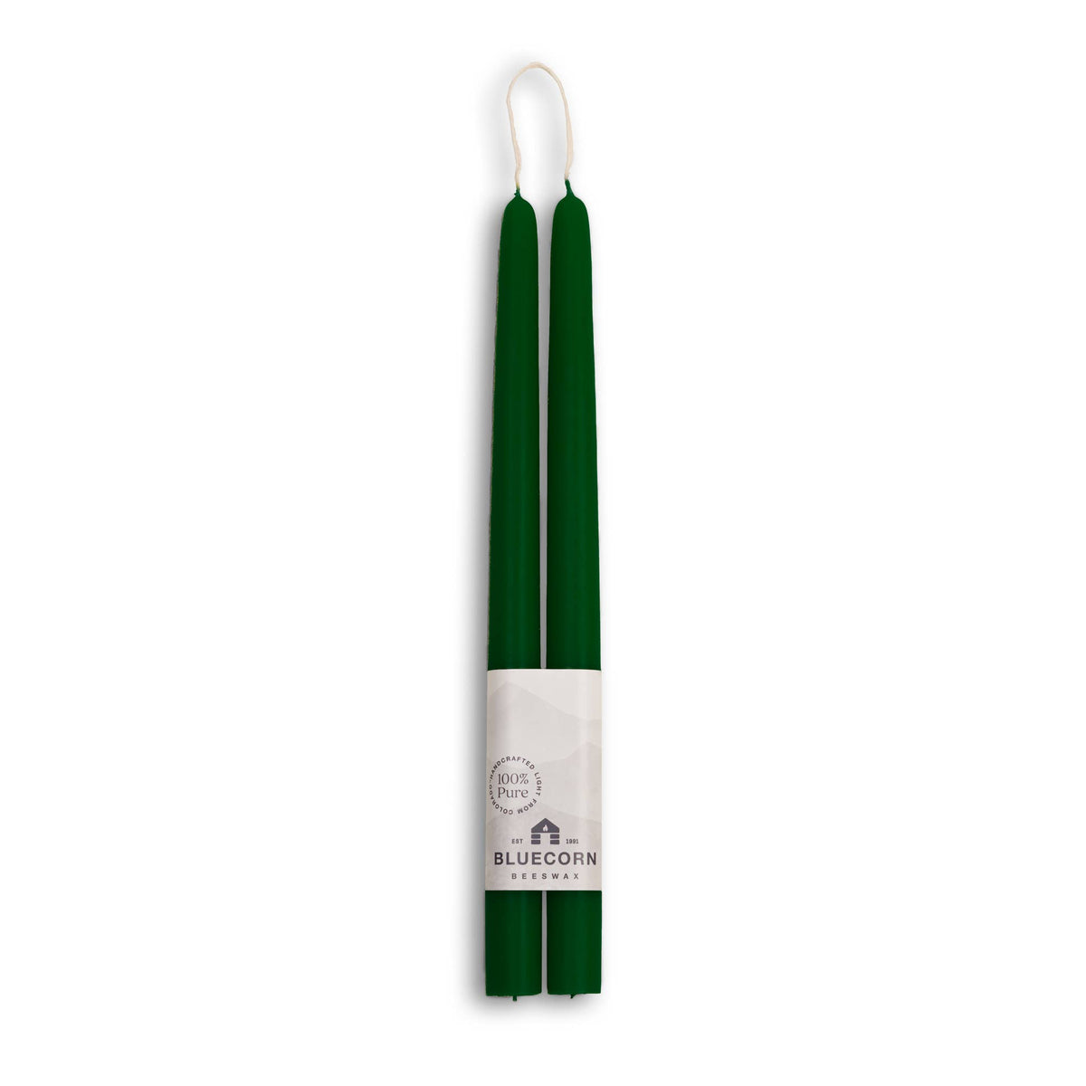 12" Beeswax Taper Candles
