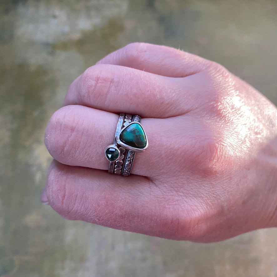 Verdant Stacking Ring Set