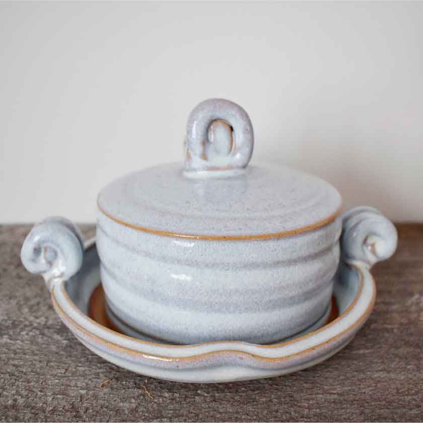 Ceramic Butter Dish With Lid