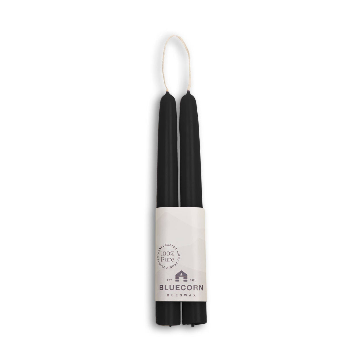 12" Beeswax Taper Candles