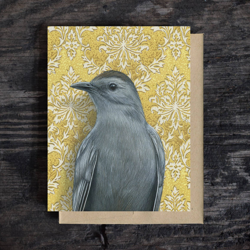 Catbird -  Note Card