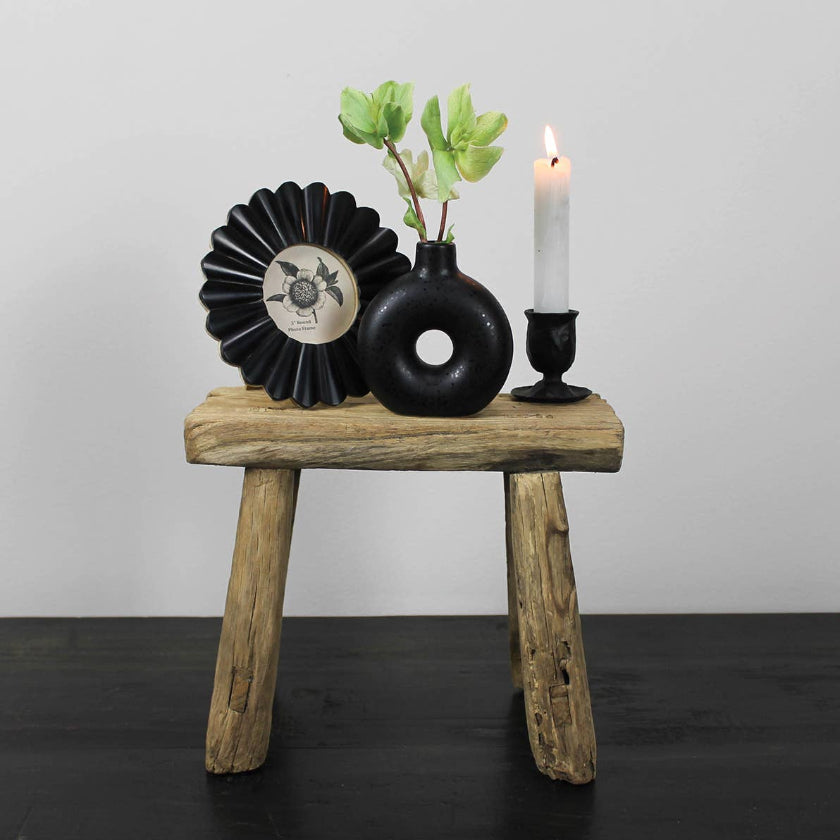 Iron Candlestick Holder