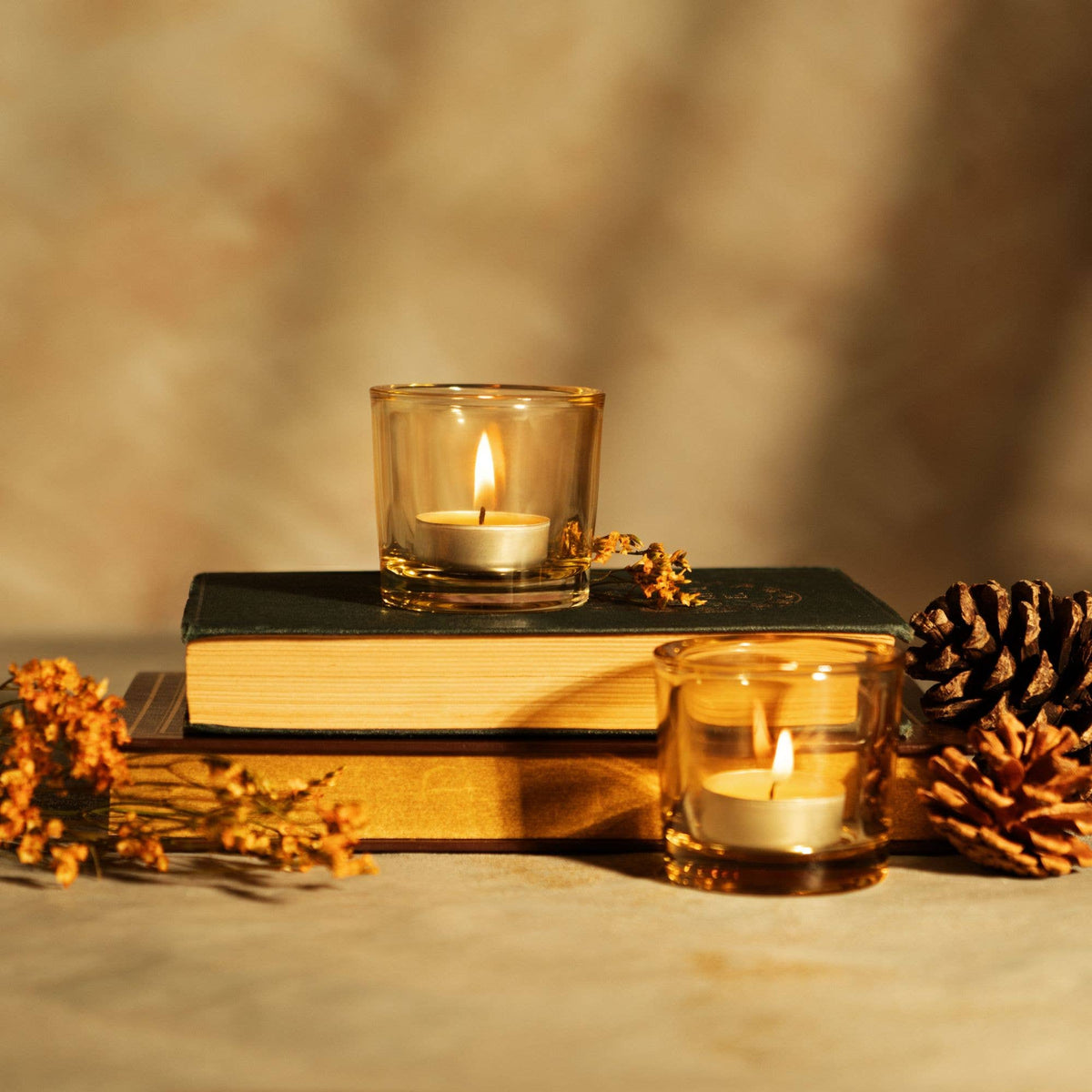Pure Beeswax Tea Light Candles