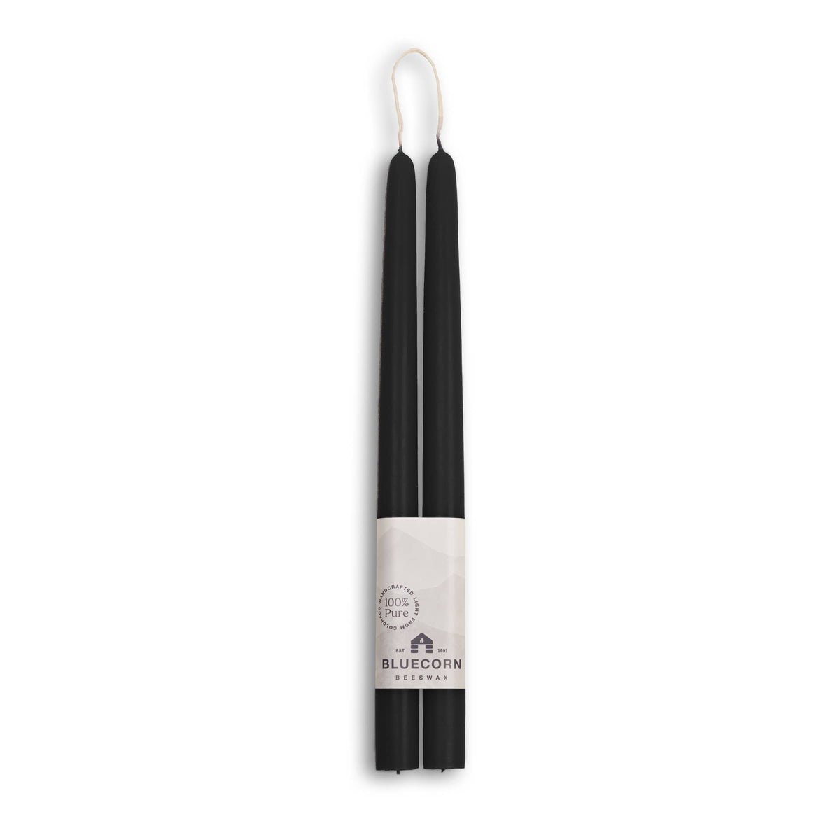 12" Beeswax Taper Candles