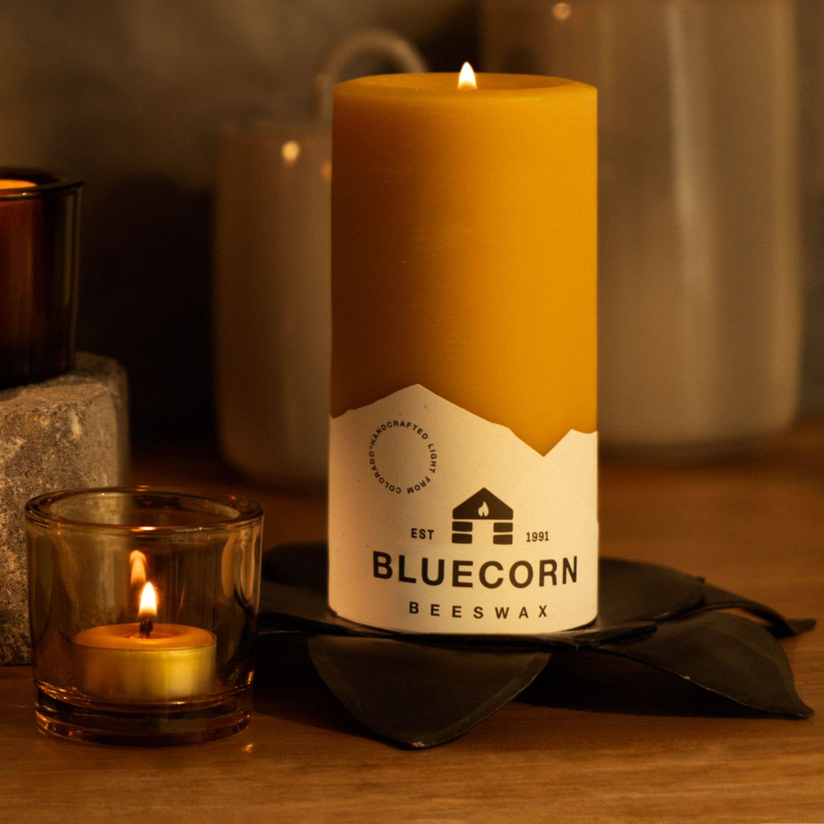 Pure Beeswax Tea Light Candles