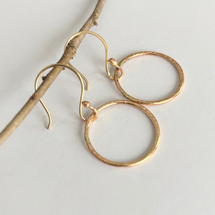 Gold Hoop Earrings