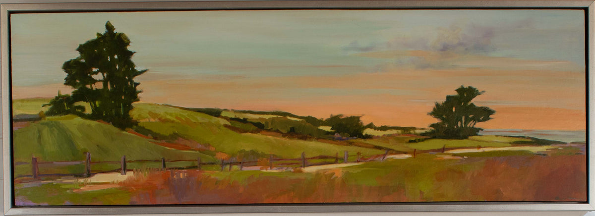 Road to the Pond -Oil Painting 12x36
