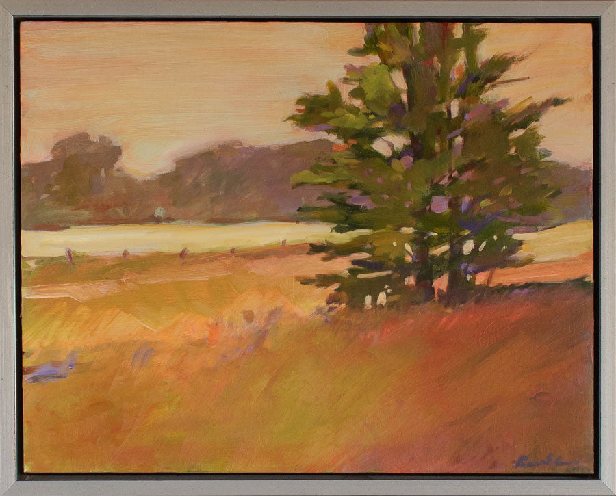 Turning to Autumn -Oil Painting 11x14