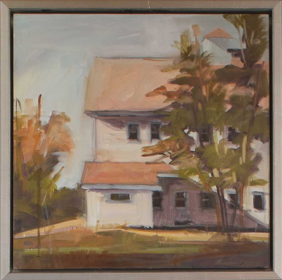 Old Horse Barn -Oil Painting 12x12