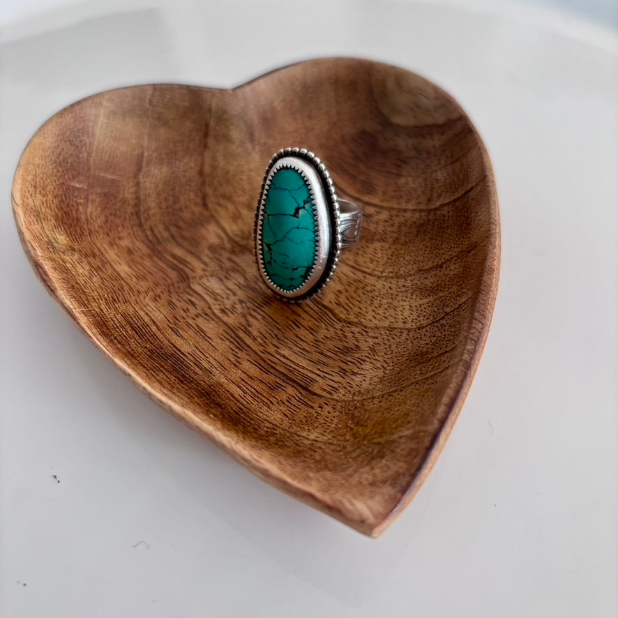 Wooden Heart Bowl