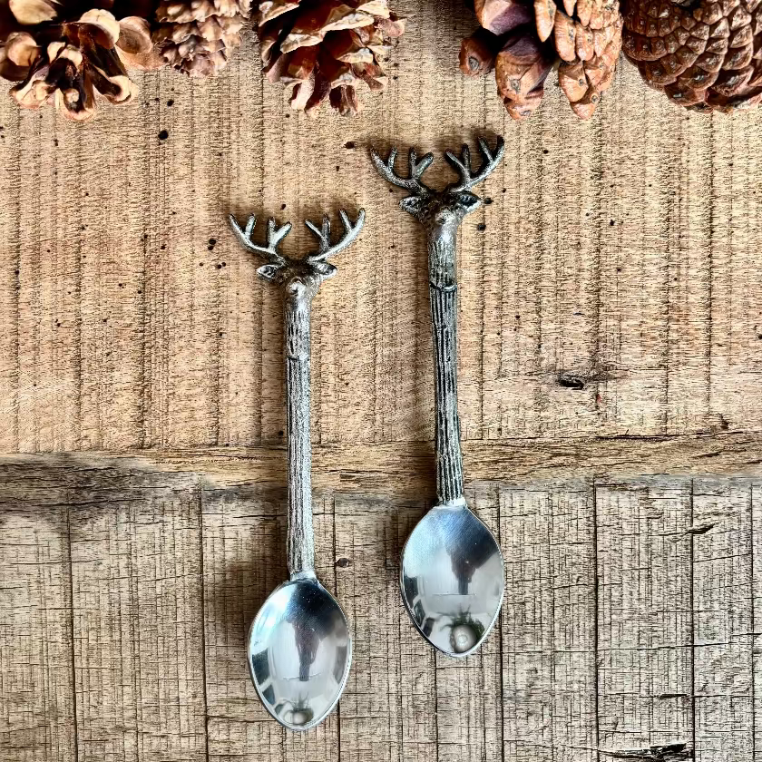 Reindeer Cocktail Spoon, Set of 4