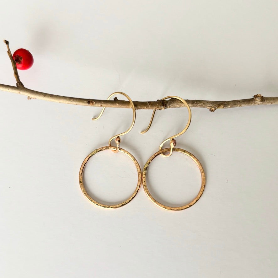 Gold Hoop Earrings