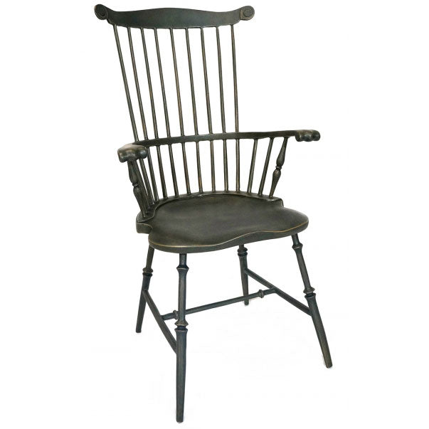Cast Aluminum Outdoor Fanback Chair