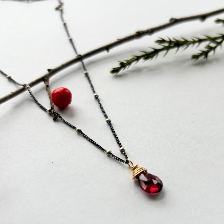 Garnet Necklace