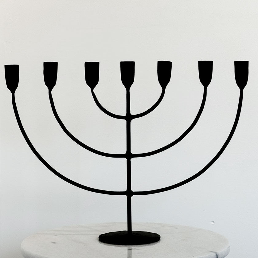 Iron Menorah