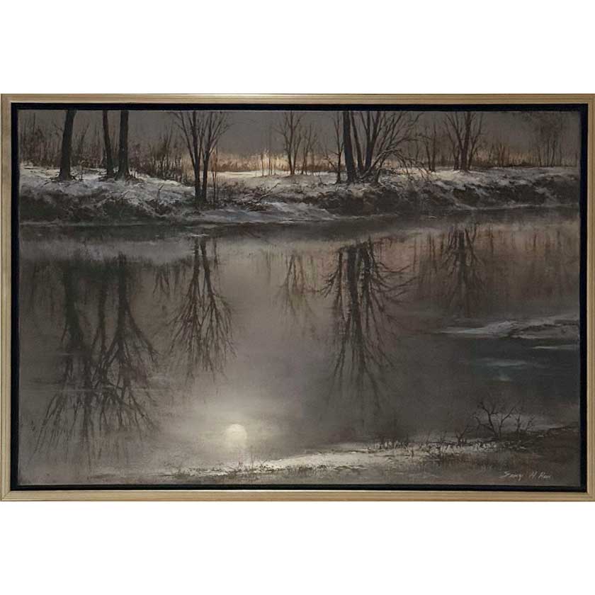 Vermont Moonlight -Oil Painting 24x36