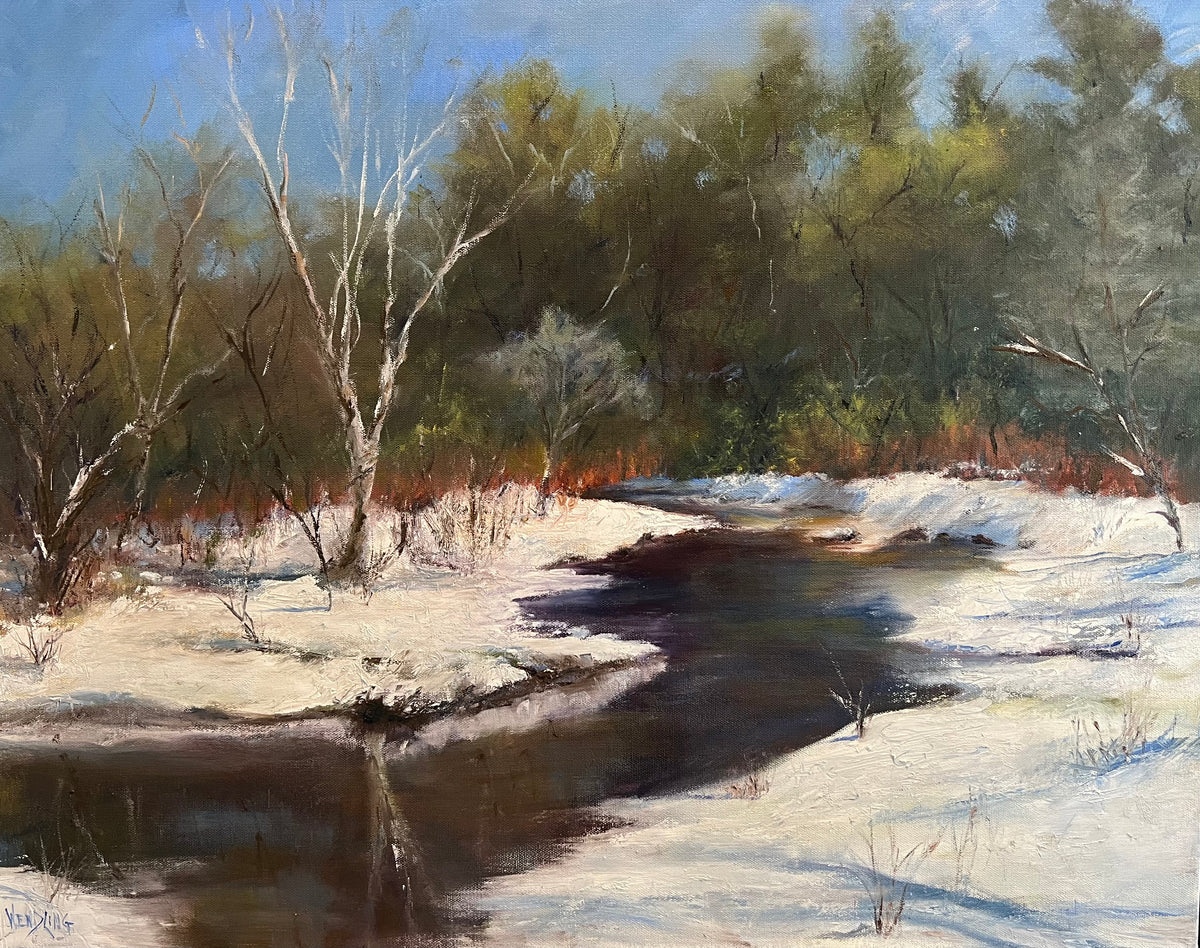 Colors of Winter- Oil Painting 24x30