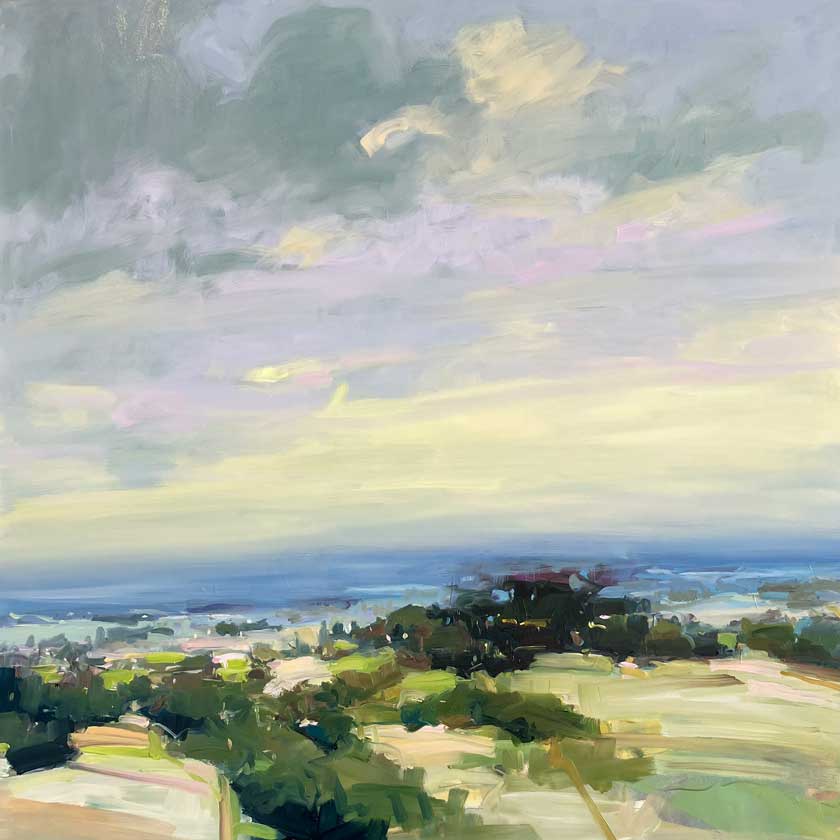 VT landscape painting by artist Julia Jensen