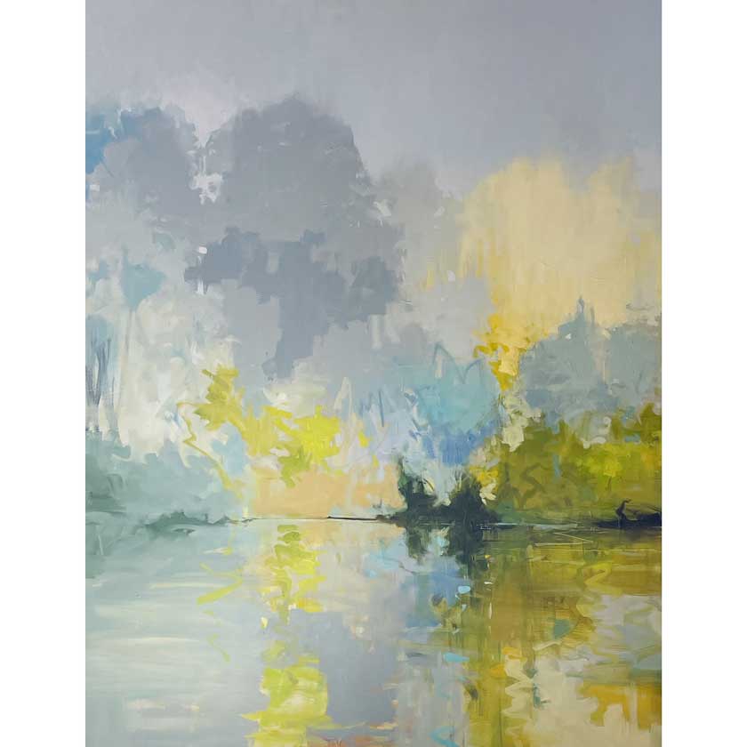 Vermont landscape oil painting by artist Julia Jensen