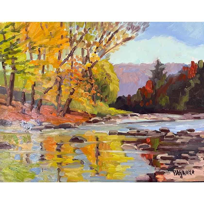 VT landscape painting by Lynn VanNatta