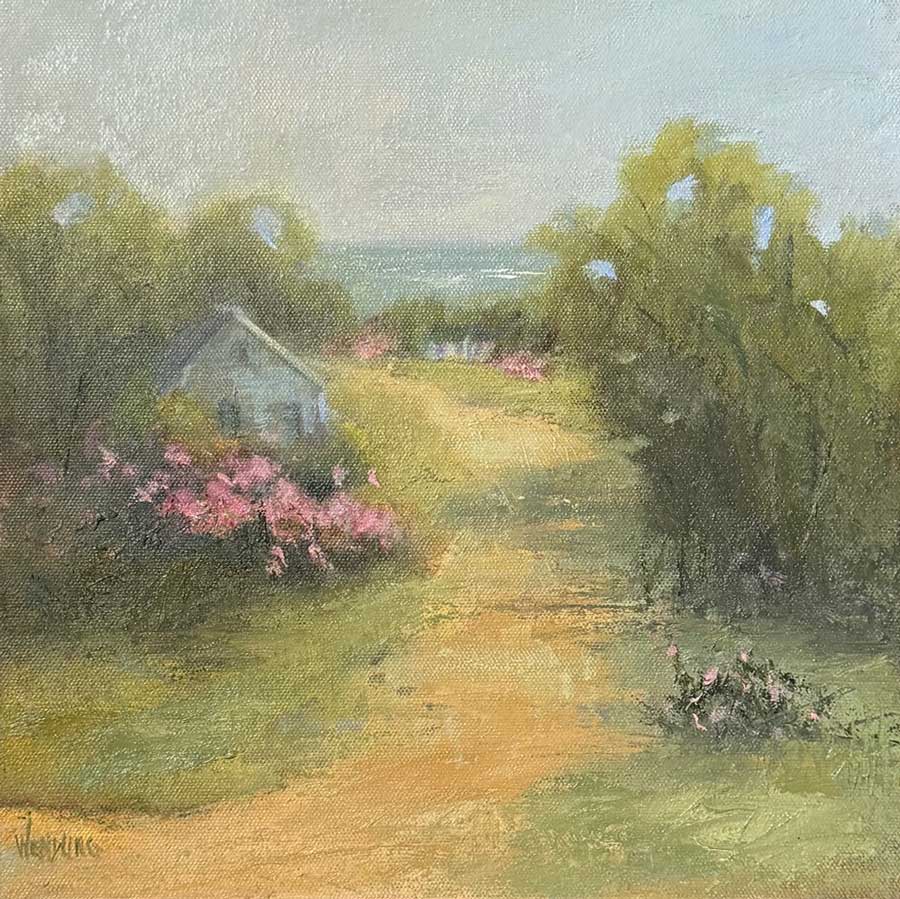 Seaside Cottage -Oil Painting 12x12