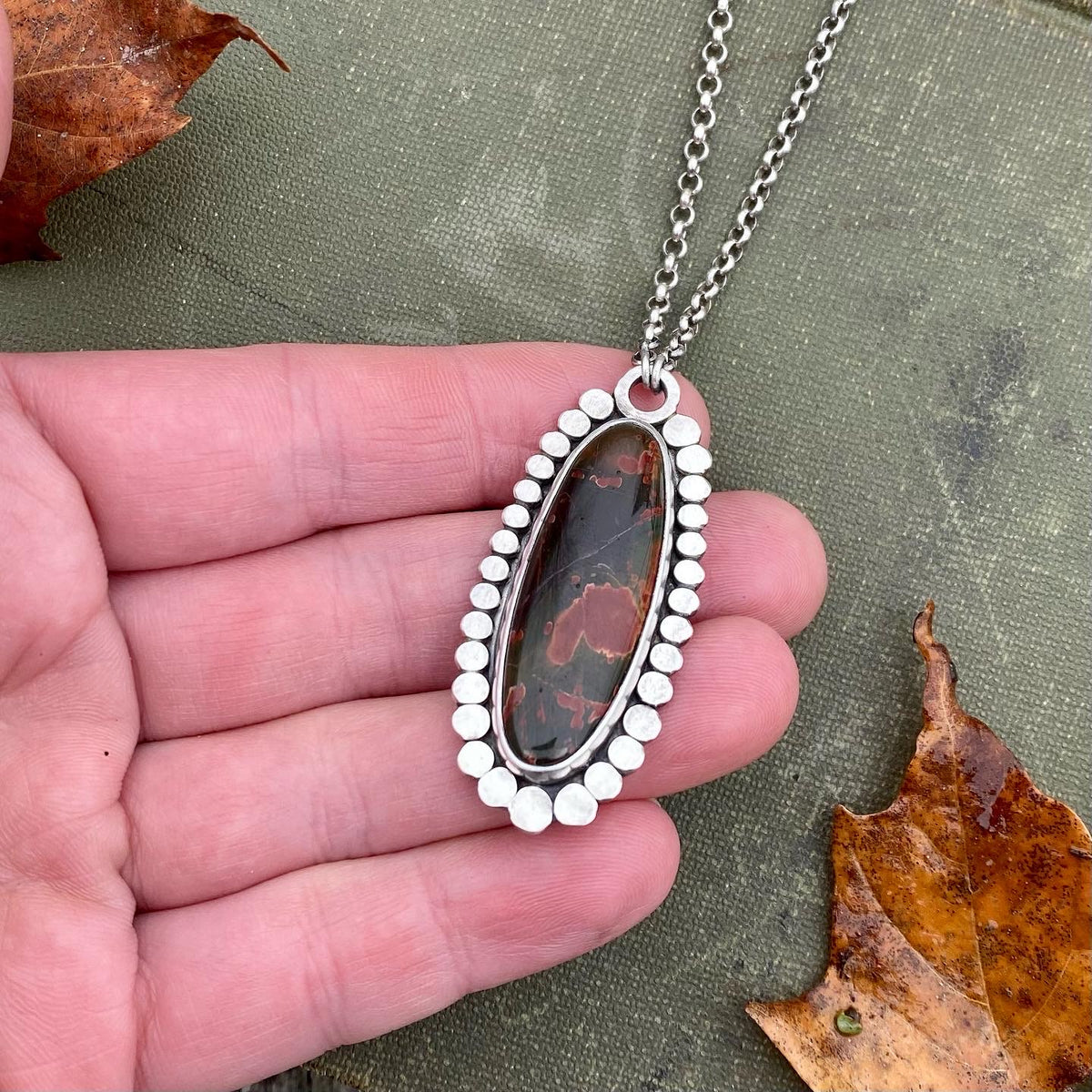 Moody Fall Morning Necklace