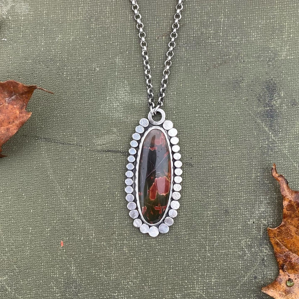Moody Fall Morning Necklace