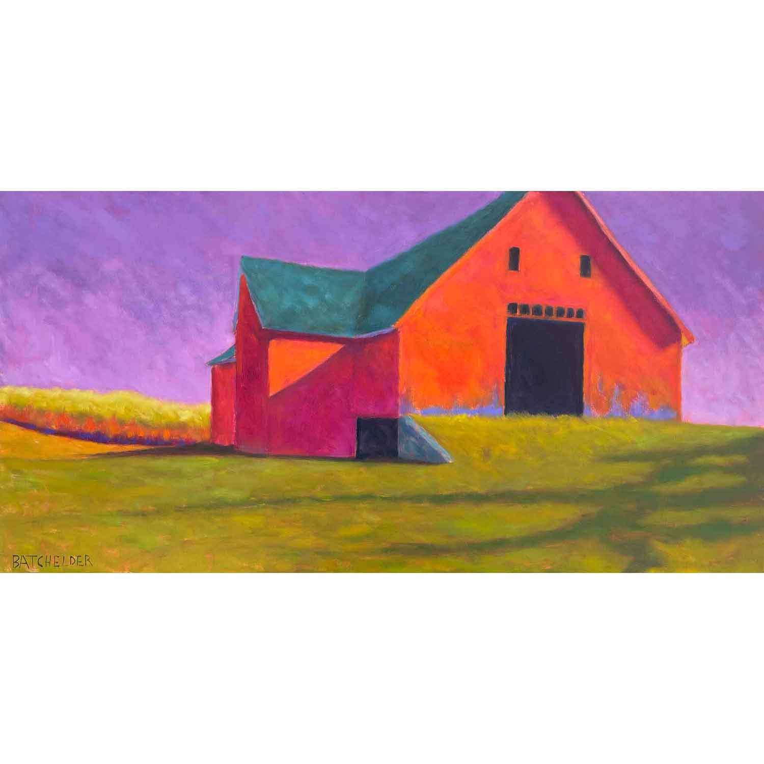 barn painting by Peter Batchelder
