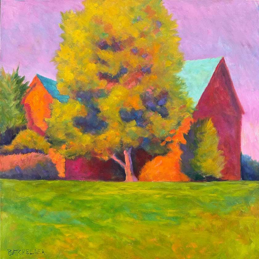 barn painting by Peter Batchelder