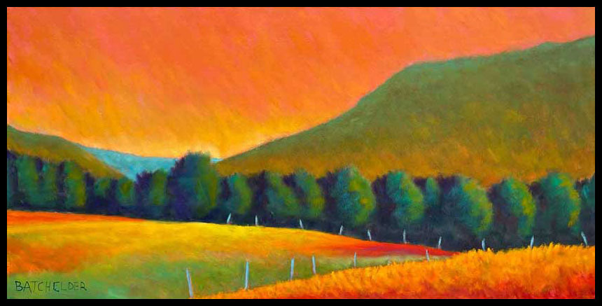 Sense of Silence -Oil Painting 24x48