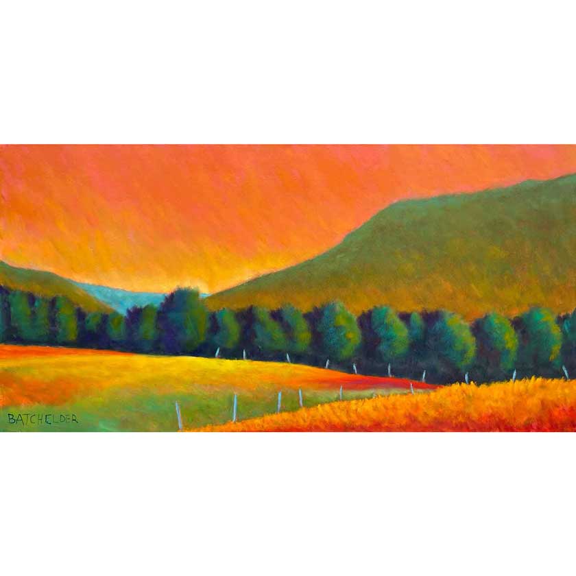 Sense of Silence -Oil Painting 24x48