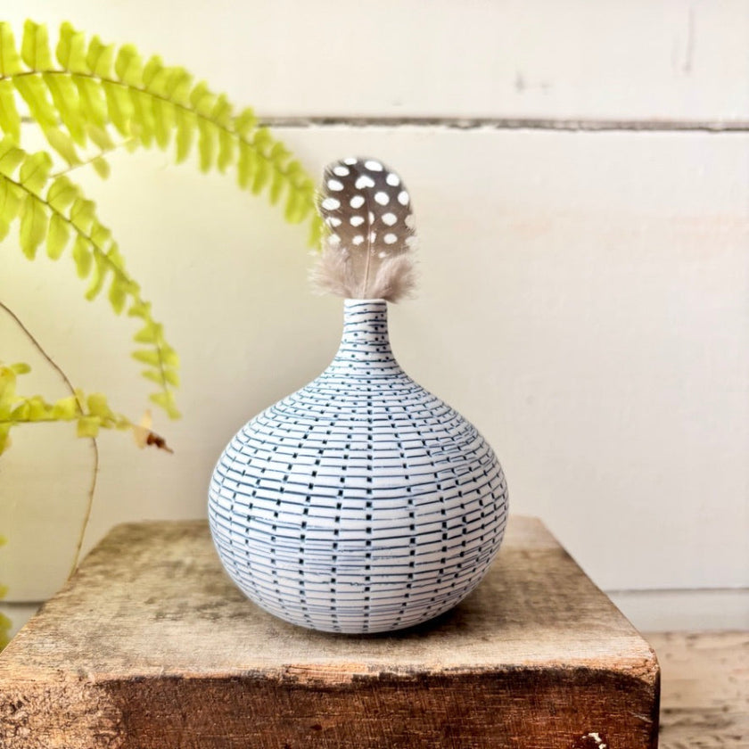 Porcelain Bud Vase-Small