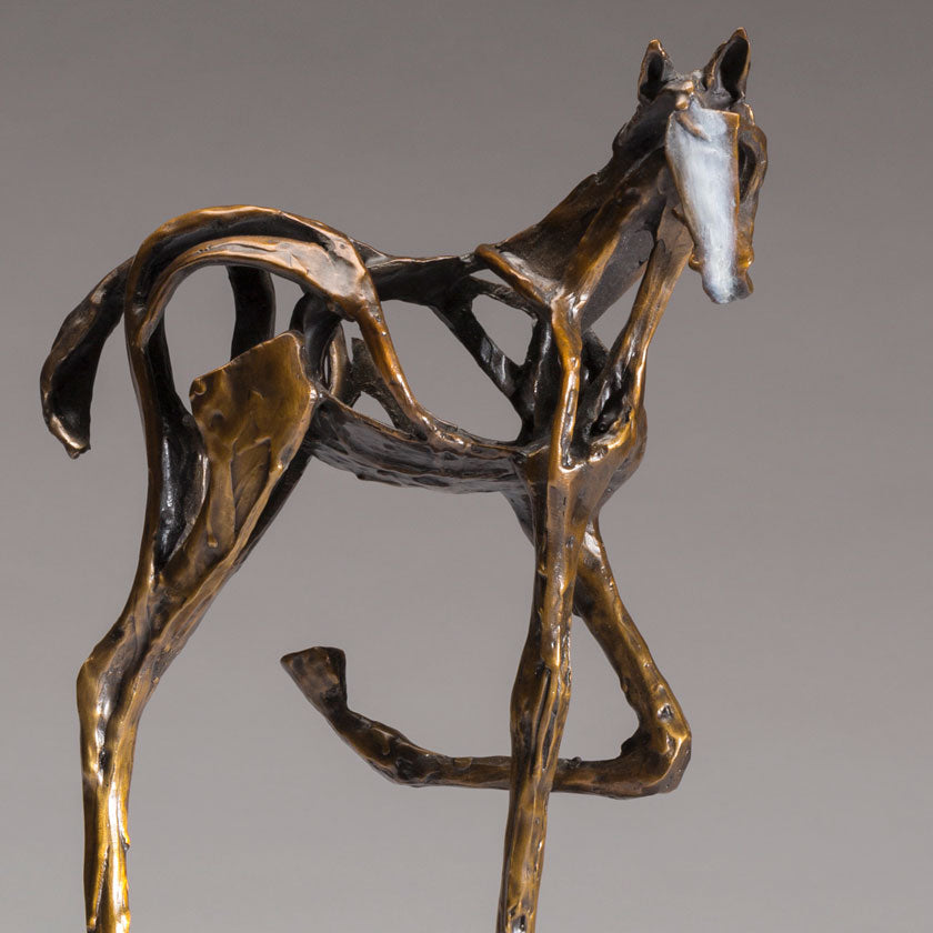 Lady- Bronze Horse Sculpture
