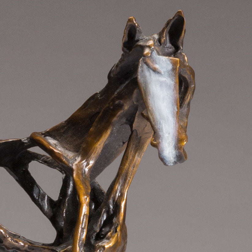 Lady- Bronze Horse Sculpture