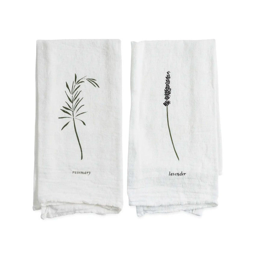 Garden Herb Napkins - Set of Four