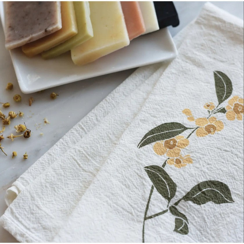 Herbal Tea Garden Napkins - Set of Four