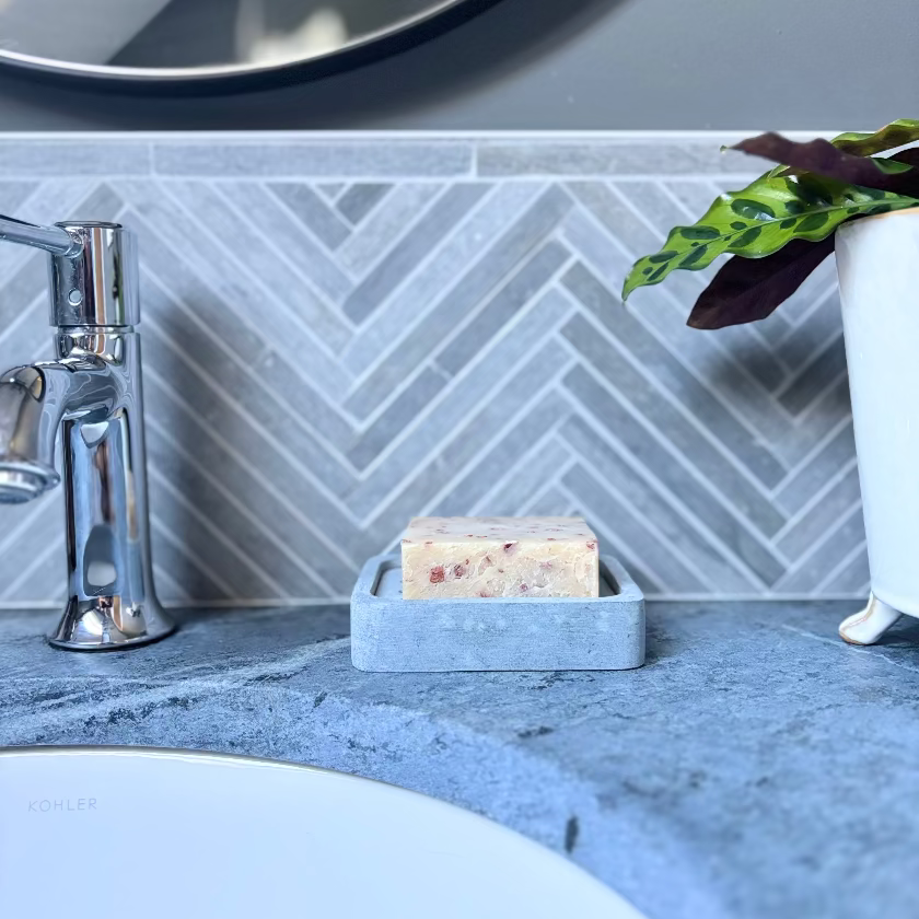 Soapstone Soap Dish