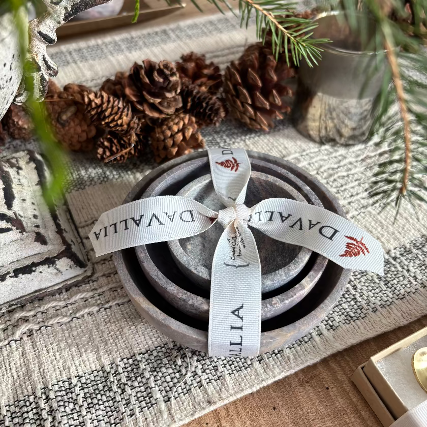 Nested Soapstone Dish Set