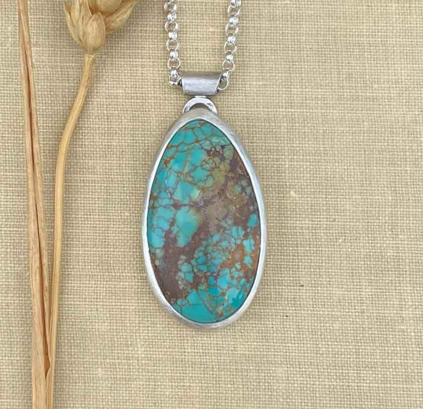 Earth &amp; Sky Turquoise Necklace