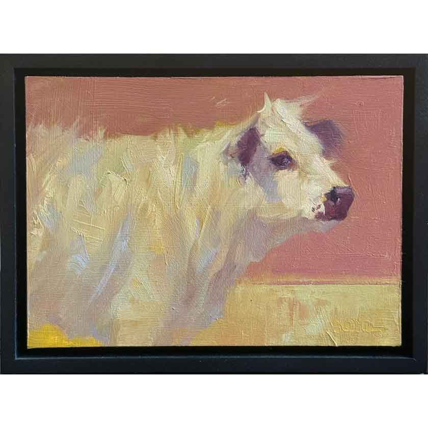 cow painting by Susan Williamson