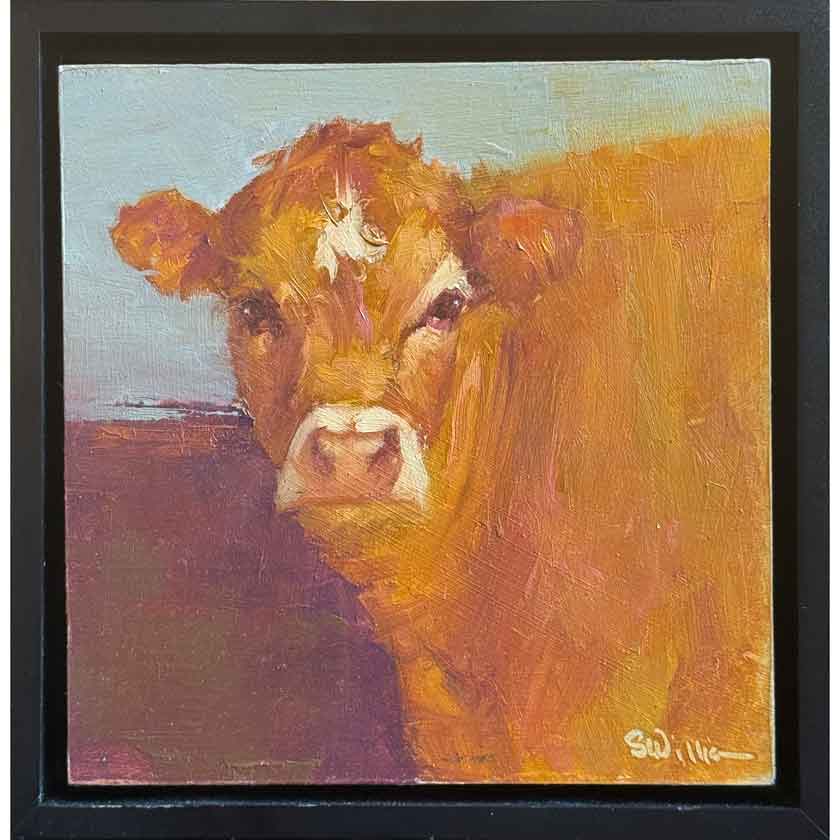 cow painting by Susan Williamson