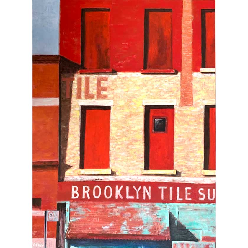 Original oil painting by VT artist Tom Pirozzoli