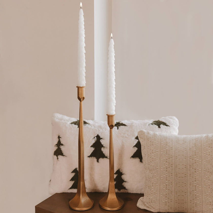 Tree Taper Candles-Set of 2
