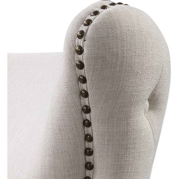 Donya Linen Accent Chair